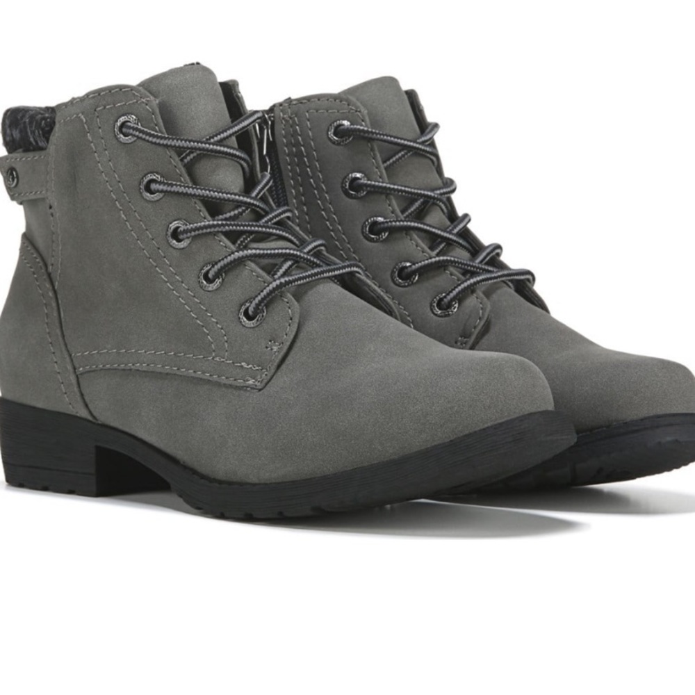 Sporto Gray Ankle Boots